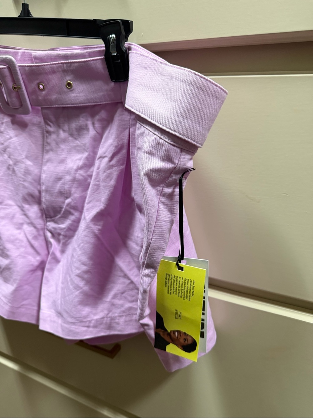 The future collective- Jenee’ Naylor. lavender Button Front Vest and Shorts Set - Picture 11 of 12